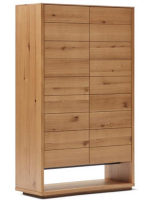 AIRONE armoire 100x163 h placage chêne