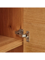 AIRONE armoire 100x163 h placage chêne