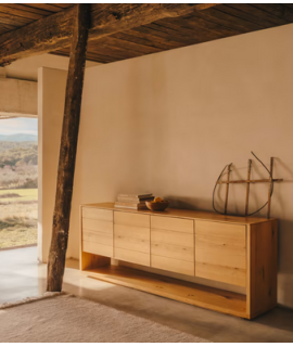 AIRONE sideboard 200x74 h oak veneer