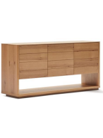 AIRONE buffet 150x74 h placage chêne