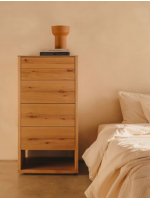 AIRONE chest of drawers 60x120 h oak veneer