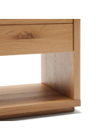 AIRONE 40x60 bedside table oak veneer