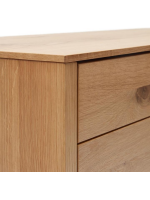 AIRONE 40x60 bedside table oak veneer