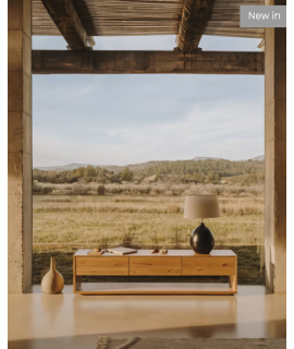 AIRONE TV cabinet 200x50 h oak veneer