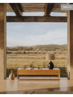 AIRONE TV cabinet 200x50 h oak veneer