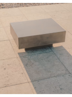 CREOLA table 80x60 in concrete resistant for gardens and terraces