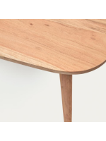 FREDAL table basse en acacia massif finition naturelle