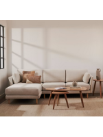 FREDAL table basse en acacia massif finition naturelle