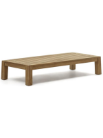 ILARY 150x70 coffee table in teak wood for garden terrace outside home or contract