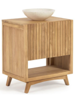 AWAYANA small piece of furniture 70X80h in solid teak wood