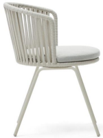 ACEM scelta colore sedia in corda e in metallo verniciato per interno ed esterno giardino terrazzi