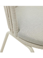 ACEM scelta colore sedia in corda e in metallo verniciato per interno ed esterno giardino terrazzi