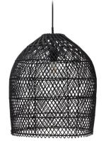 CECY lampshade for suspension lamp in hand-woven natural fiber