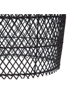 CECY abat-jour pour lampe à suspension en fibre naturelle tissée à la main