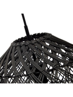 CECY lampshade for suspension lamp in hand-woven natural fiber
