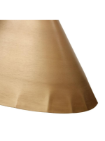 AVENA lampada a sospensione in metallo ottone Ø 46 cm