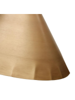 AVENA lampe à suspension en métal laiton Ø 46 cm