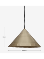 AVENA lampe à suspension en métal laiton Ø 46 cm