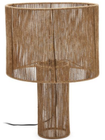 GLORIA table lamp in jute natural fiber