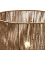 GLORIA table lamp in jute natural fiber