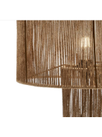 GLORIA table lamp in jute natural fiber