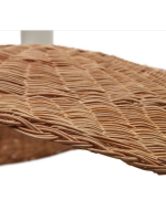 ALEGA plafonnier pour lampe à suspension Ø 80 cm en fibre naturelle de rattan