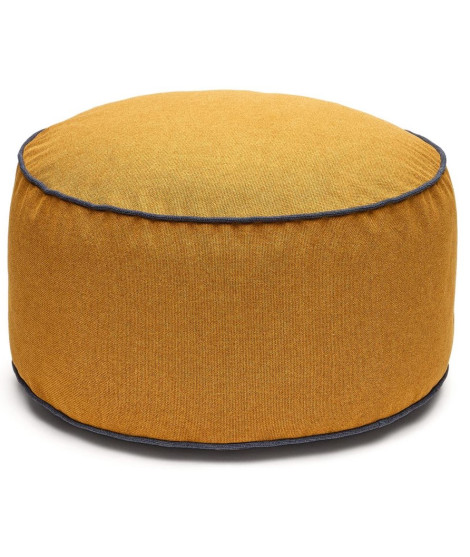 LAKE Ø 60 cm pouf rotondo in tessuto