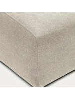 COOL 75x65 cm blu o beige pouf in tessuto