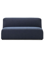 COOL 150 cm blue or beige 2 seater sofa module in fabric