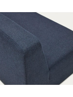 COOL 150 cm blaues oder beiges 2-Sitzer Sofamodul aus Stoff