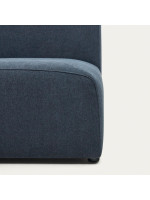 COOL 150 cm blue or beige 2 seater sofa module in fabric