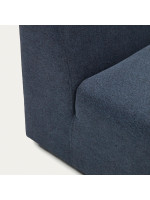 COOL fauteuil ou module 75 cm bleu ou beige en tissu