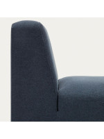 COOL fauteuil ou module 75 cm bleu ou beige en tissu