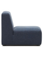 COOL fauteuil ou module 75 cm bleu ou beige en tissu