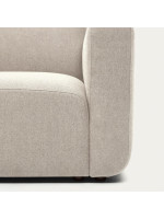 COOL blue or beige armchair or module in fabric