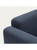 COOL blue or beige 2 seater sofa in fabric