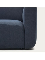 COOL blue or beige 2 seater sofa in fabric