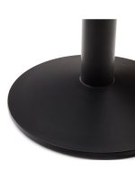 HONDURAS base h 96 cm in black steel for table for ice cream parlors bars restaurants chalets b&b