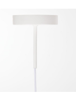 ACCESSORIO ceiling light fixture with white finish