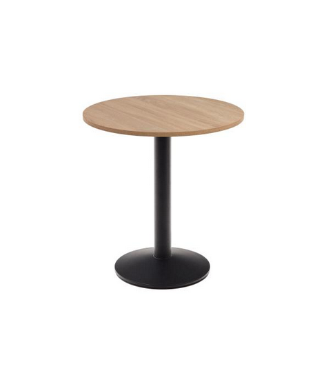 Plateau rond noir Diamètre 25 cm