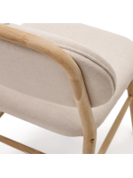 ALF designer chair with anti stain treatment chenille choice of color and solid oak wood structure
