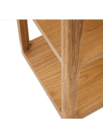 DALDA Librería 90x193 h en madera maciza de roble natural