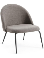 MEGA tela textura silla de metal negro diseño hogar profesional estudios restaurantes