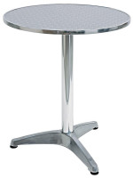 EUBEA Aluminum round table for outdoor bar hotel residence chalet restaurants