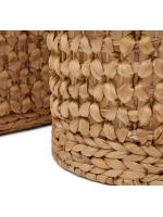 EVA set of 2 storage baskets in 2 different sizes in natural fibre