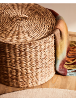 ASTI natural fiber laundry basket