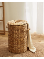 EMONY natural fiber laundry basket