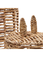 FUM set of 2 storage baskets in natural fibre