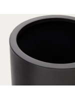 FREDA vase Ø 42 cm h 80 black concrete planter