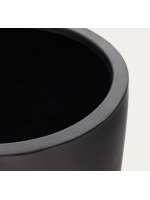 VICO vase Ø 39 cm h 46 black concrete planter